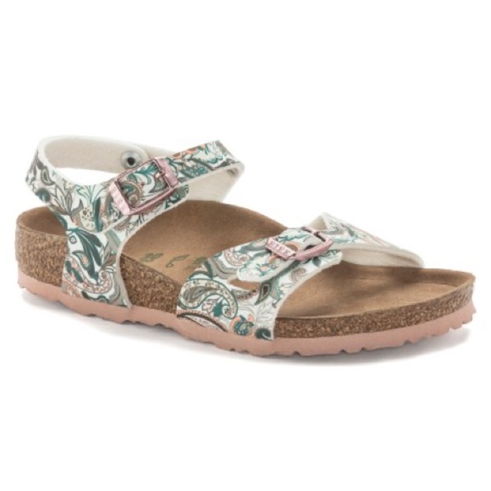 NWOT Birkenstock Rio Kid’s Paisley Light Rose Size 32 $65